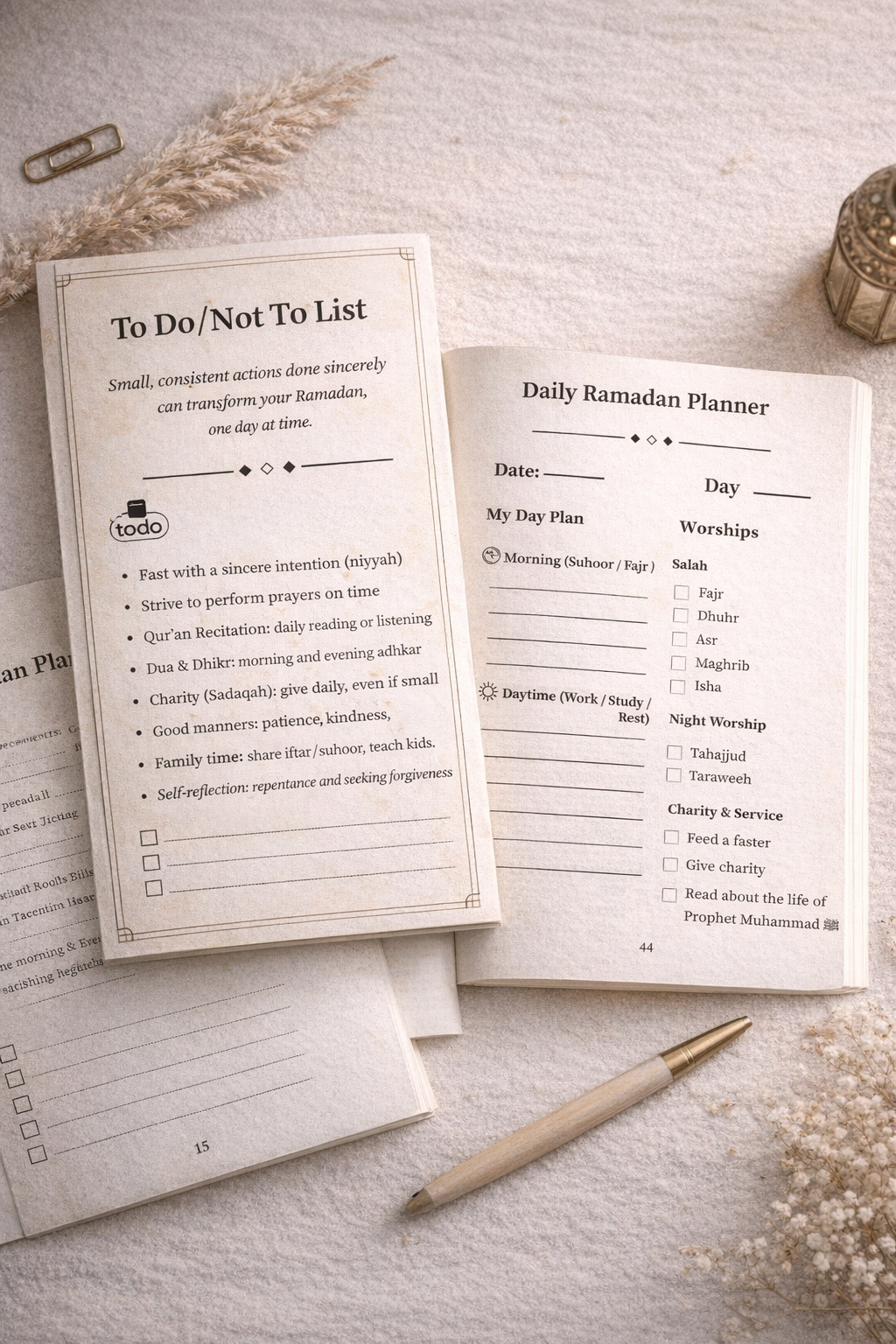 Your Spiritual Journey - Ramadan Planner 2026 (English)