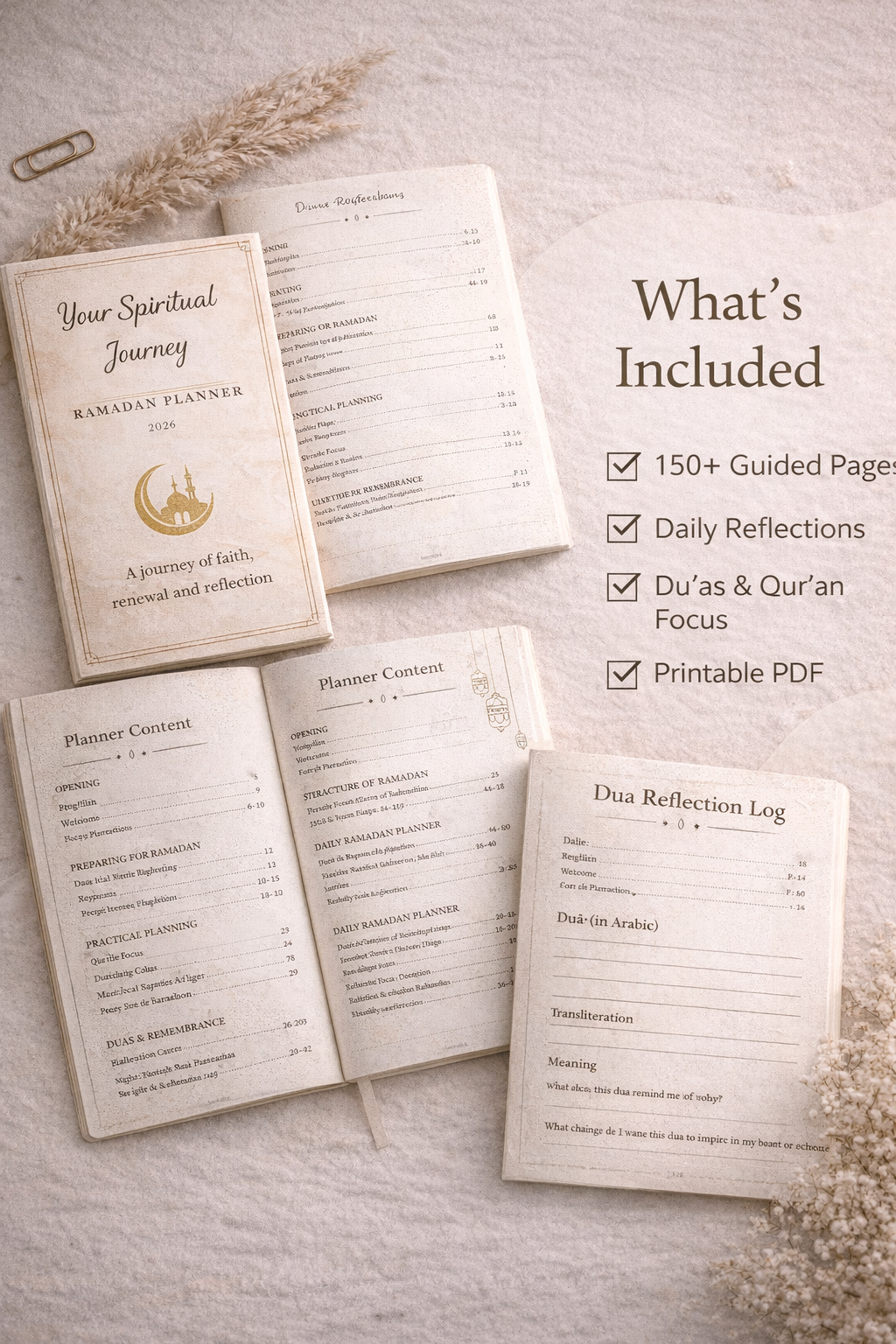 Your Spiritual Journey - Ramadan Planner 2026 (English)